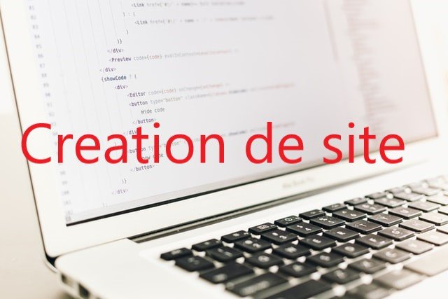 création de site internet